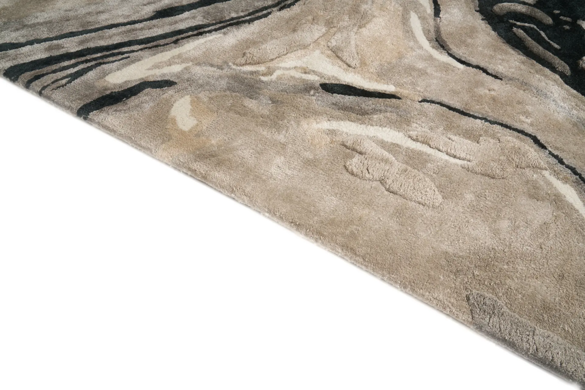 Covor living / dormitor Blur Black (160x230 cm/200x300 cm) Carpet Decor [5]