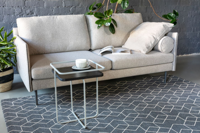 Covor living / dormitor Cube Anthracite Carpet Decor [7]