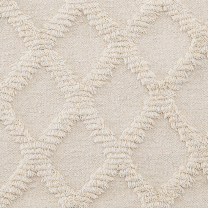 Covor living / dormitor de lux alb ivoir Carré cu model geometric 300x200/400 cm | Eichholtz - 115018 [2]