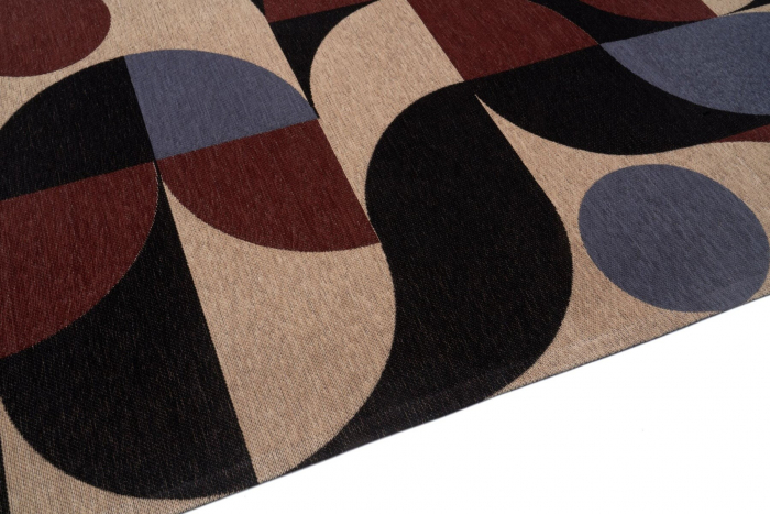 Covor living / dormitor Deco Blue Copper (160x230 cm/200x300 cm) Carpet Decor [5]