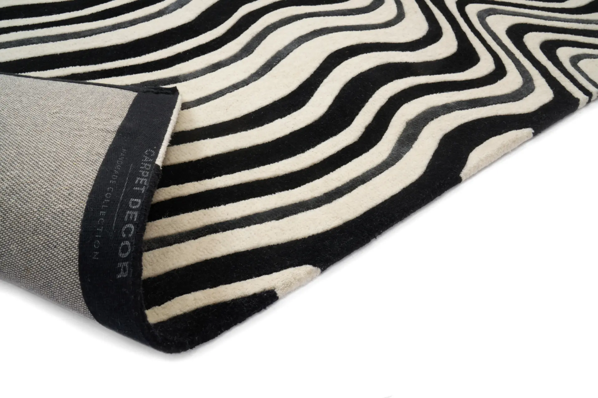 Covor living / dormitor Draft Black (160x230 cm/200x300 cm) Carpet Decor [3]