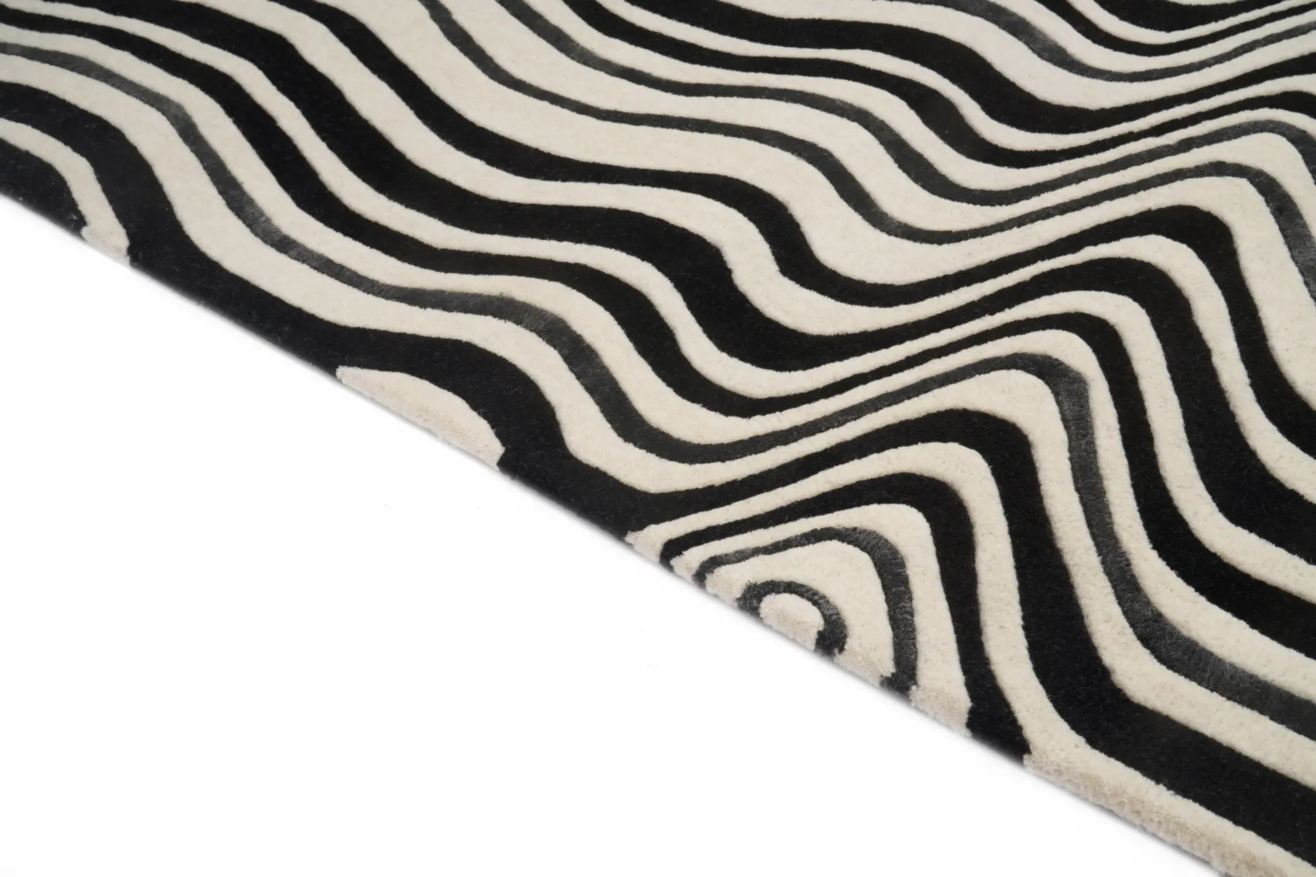 Covor living / dormitor Draft Black (160x230 cm/200x300 cm) Carpet Decor [2]
