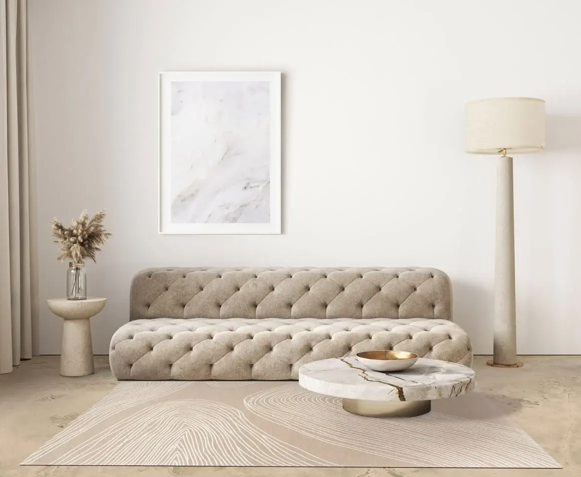 Covor living / dormitor Etna Beige (160x230 cm/200x300 cm) Carpet Decor [5]