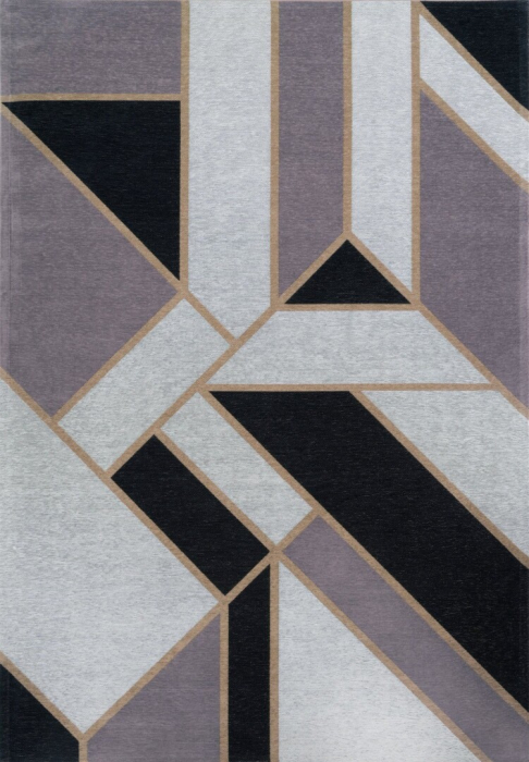 Covor living / dormitor Gatsby Black (160x230 cm/200x300 cm) Carpet Decor [1]