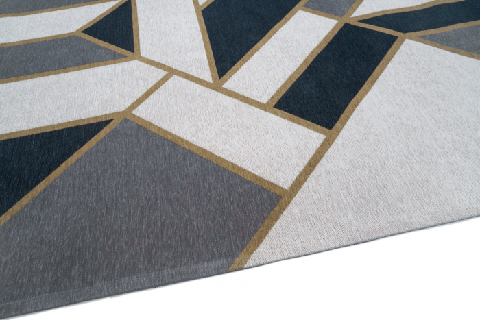 Covor living / dormitor Gatsby Dark Blue (160x230 cm/200x300 cm) Carpet Decor [2]