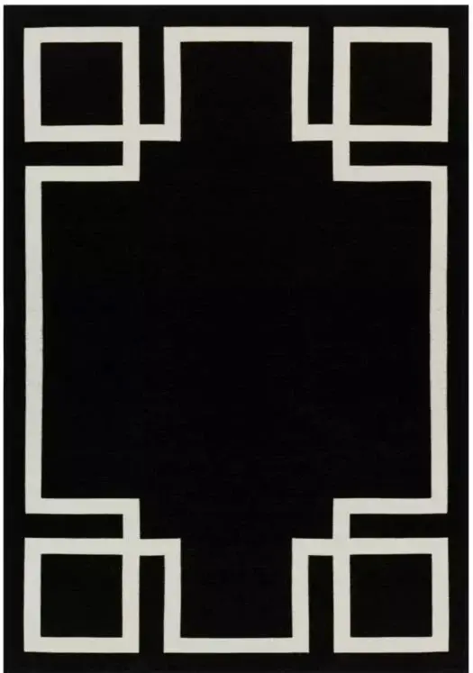 Covor living / dormitor Hampton Black (160x230 cm/200x300 cm) Carpet Decor [4]