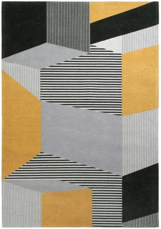 Covor living / dormitor Metropolis Yellow (160x230 cm/200x300 cm) Carpet Decor [6]