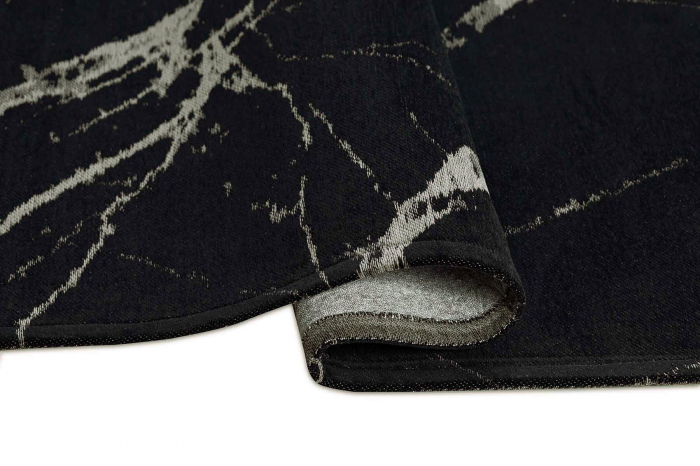 Covor living / dormitor Pietra Black (160x230 cm/200x300 cm) Carpet Decor [1]