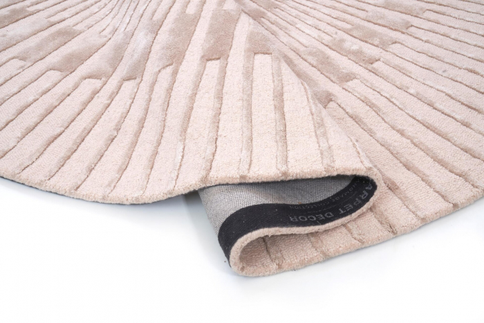 Covor living / dormitor Radius Beige (⌀200 cm/⌀250 cm) Carpet Decor [2]