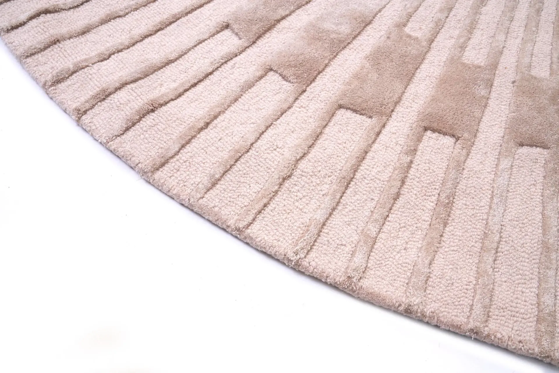 Covor living / dormitor Radius Beige (⌀200 cm/⌀250 cm) Carpet Decor [4]
