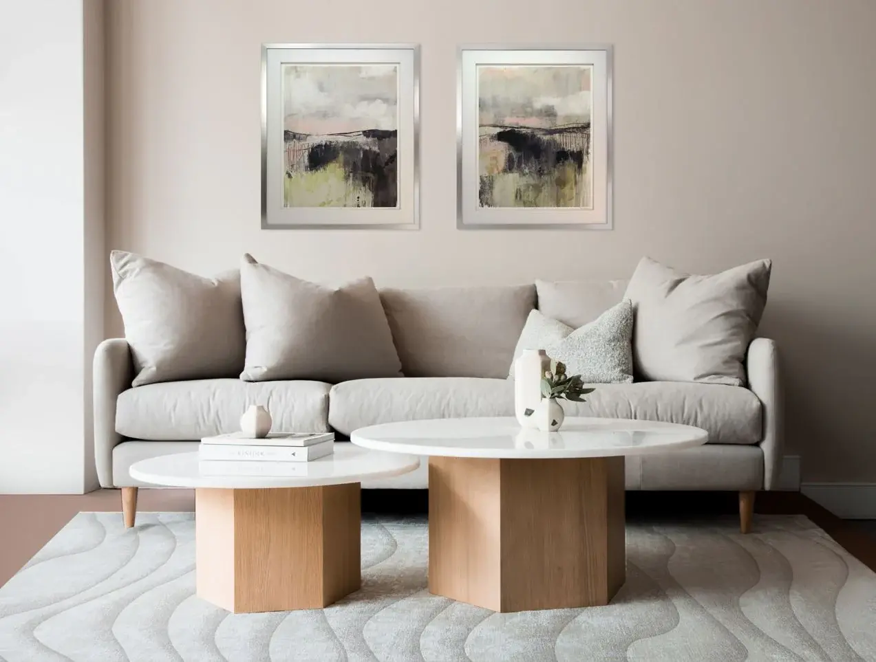 Covor living / dormitor Sabbia Beige (160x230 cm/200x300 cm) Carpet Decor [6]