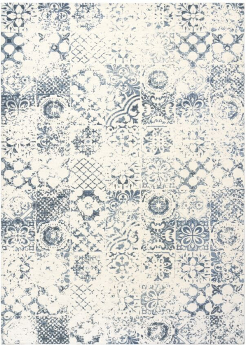 Covor living / dormitor Siena Ivory Blue (160x230 cm) Carpet Decor [1]