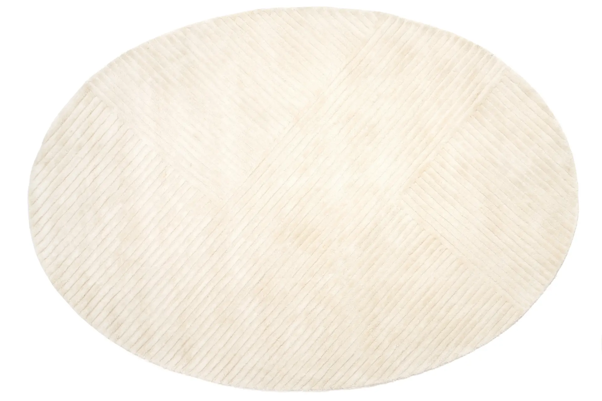 Covor living / dormitor Sierra Ivory Oval (160x230 cm/200x300 cm) Carpet Decor [1]