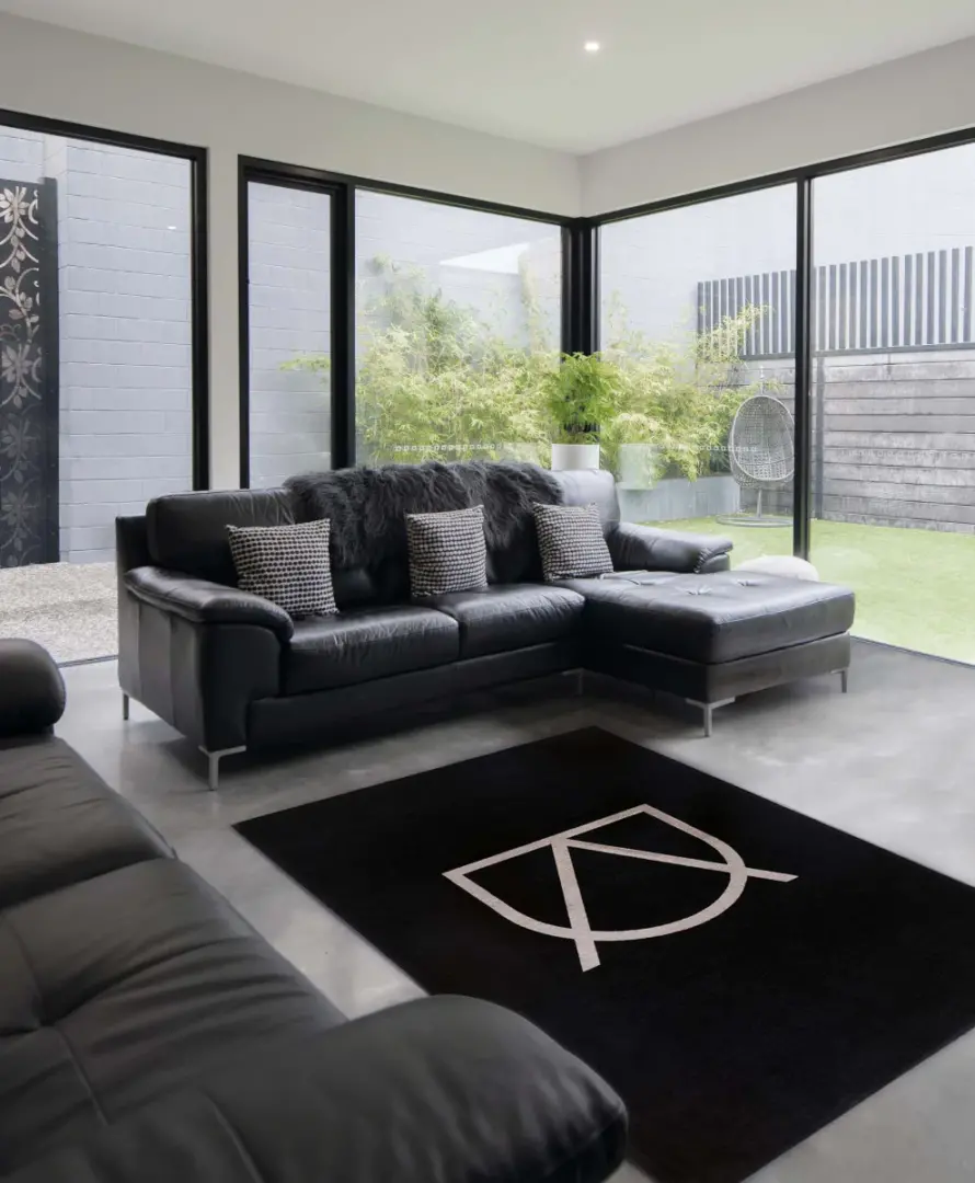 Covor living / dormitor Signum Black (160x230 cm/200x300 cm) Carpet Decor [2]