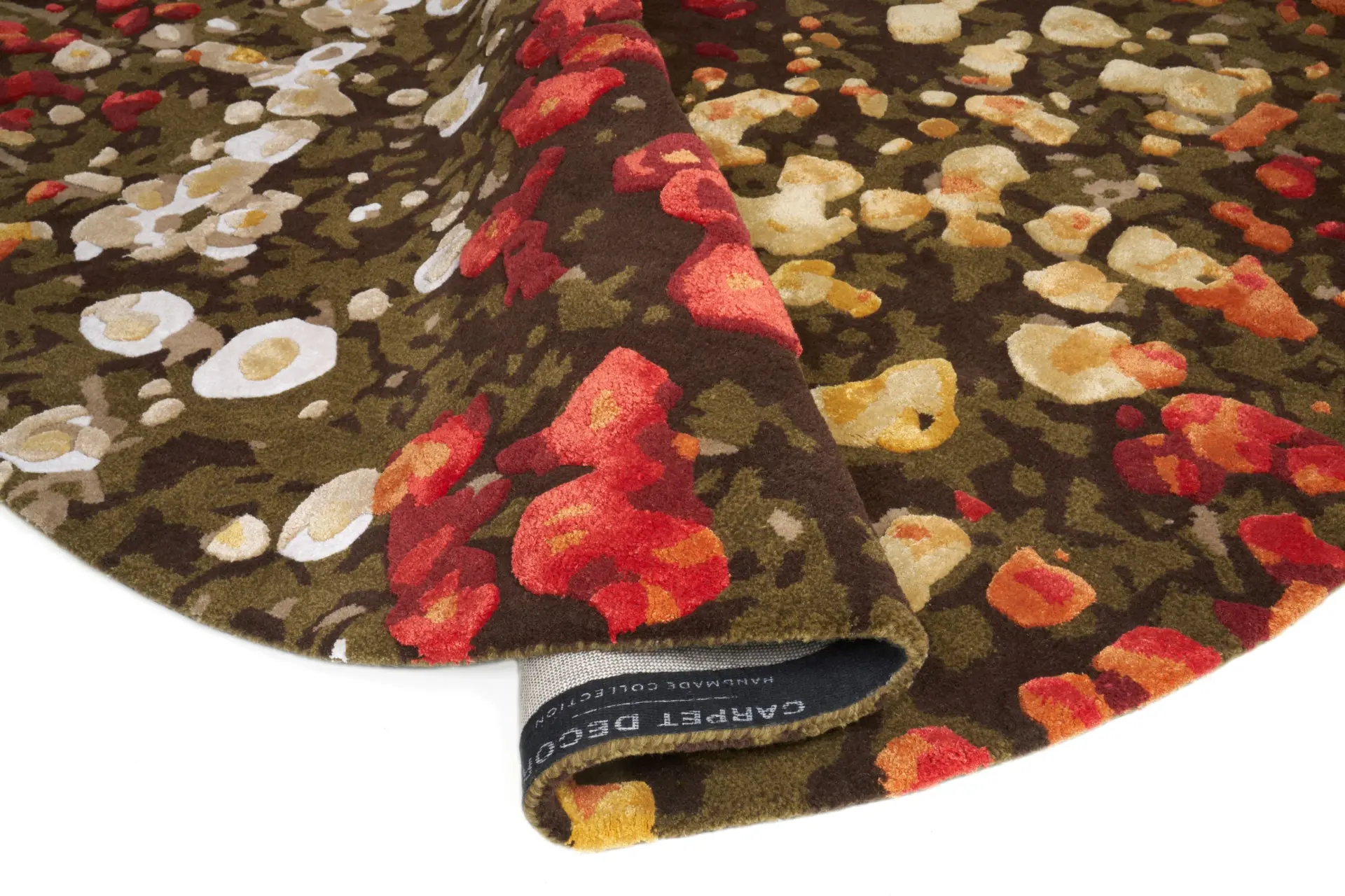 Covor living / dormitor Spring Flowers (⌀200 cm/⌀250 cm) Carpet Decor [2]