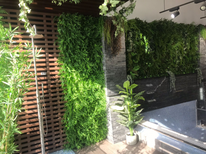 Covoraș verde artificial Adiantum UV 50x50cm [4]