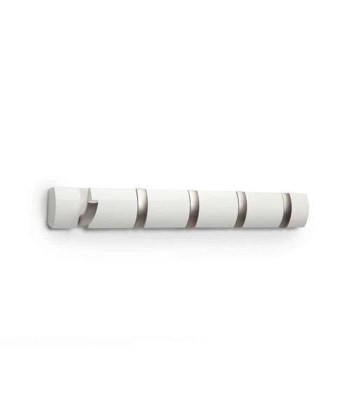 Cuier alb modern Katia cu 3,5 sau 8 carlige rabatabile, 318853-660 - King [5]