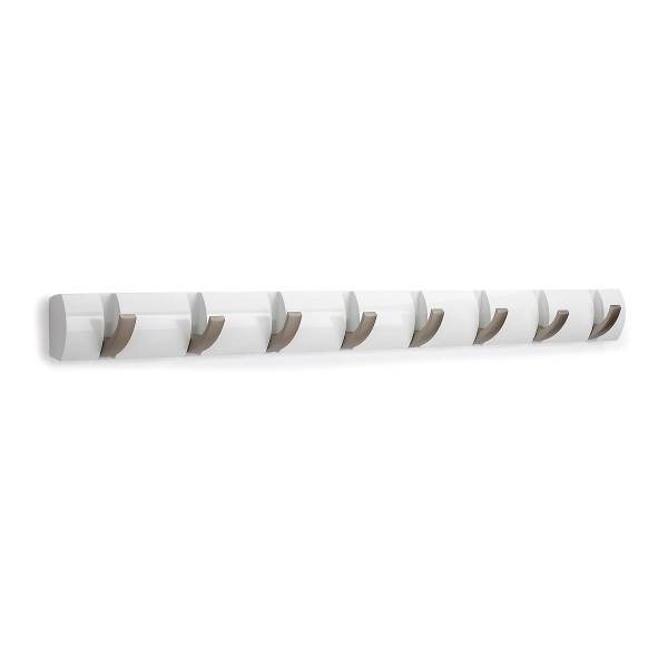 Cuier alb modern Katia cu 3,5 sau 8 carlige rabatabile, 318853-660 - King [11]