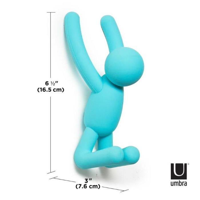 Cuier Buddy 7x8x18 cm, Roșu, Galben, Albastru - Umbra [5]