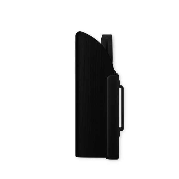 Cuier Saloon 43x5,1x14 cm, Lemn de Fag Negru Mat - Umbra [5]