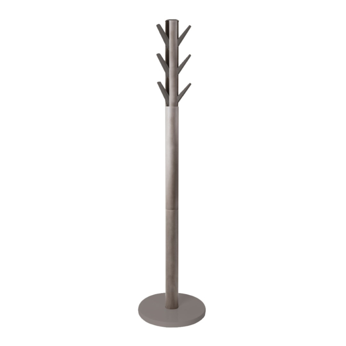 Cuier Flapper 40x40x168 cm, Lemn Gri - Umbra [2]