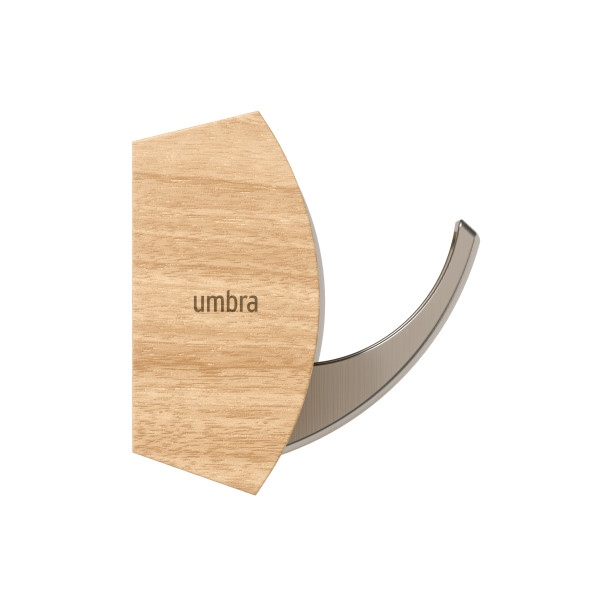 Cuier Flip 33x3x7,6 cm, Lemn Maro - Umbra [4]