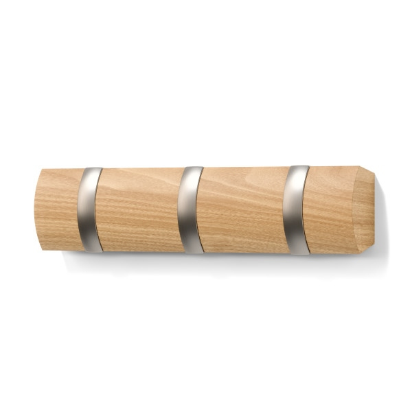 Cuier Flip 33x3x7,6 cm, Lemn Maro - Umbra [3]
