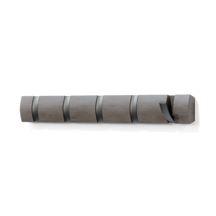 Cuier Flip 5 51x3x6 cm, Gri - Umbra [2]