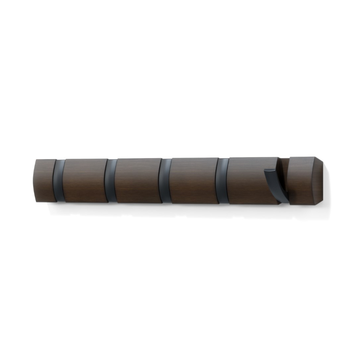 Cuier Flip, Negru Nuc - Umbra [2]