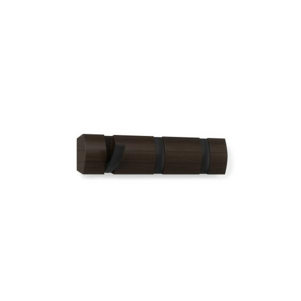 Cuier maro nuc Katia design modern cu 3,5 sau 8 carlige rabatabile, 318858-048 - King [5]