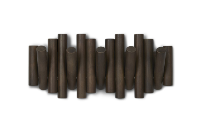 Cuier Picket Rail 38x4x17 cm, Nuc Închis - Umbra [2]