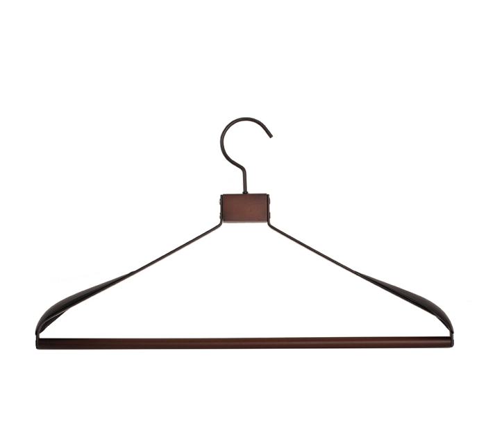 Cuier Solid 42x2x24,5 cm, Lemn și Metal Negru - SHP [3]