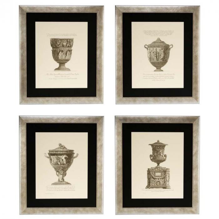   Set de 4 tablouri Giovanni Battista 110131 EICHHOLTZ [1]