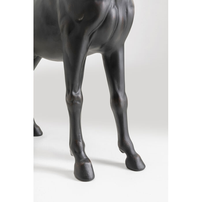Decorațiune Cavallo 21x75x82 cm, Rășină Negru Mat - Kare Design [5]