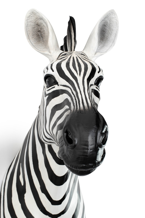Decorațiune de Perete Zebra 33x58,2x77,8 cm, Rășină - Kare Design [5]