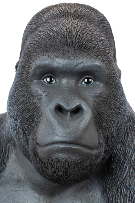 Decorativ de Podea Gorilla Xl 60x55x76 cm, Plastic Negru - Kare Design [9]