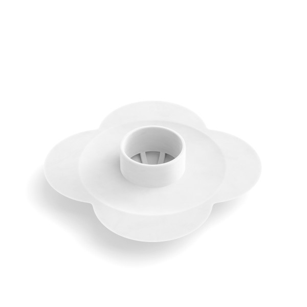 Dop de Scurgere Bloom 12x3x12 cm, Silikon Alb - Umbra [5]