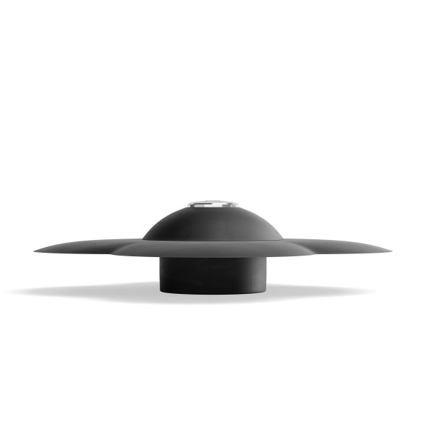 Dop de Scurgere Bloom 12x3x12 cm, Silicon Negru - Umbra [4]