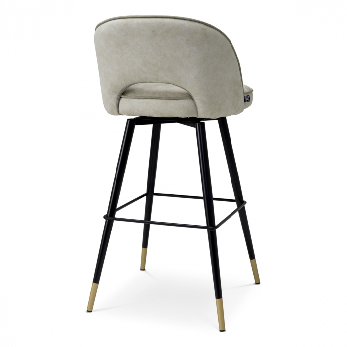   Scaun de bar Cliff Mayer argintiu set de 2 119447 EICHHOLTZ [4]