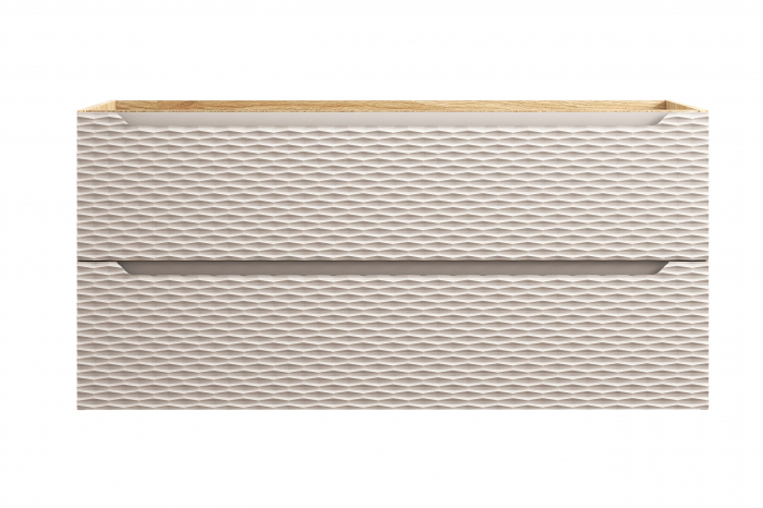 Dulap baie 57 x 120 x 46 cm, Ocean Beige, 2 sertare, 82-120-2S, COMAD [4]