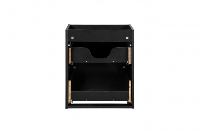 Dulap baie 57 x 50 x 39 cm Nova Black, 2 sertare, D2 82-50-2S Comad [4]