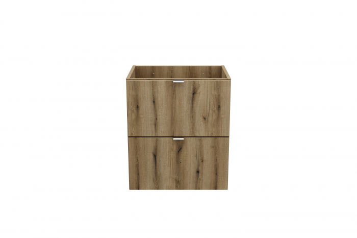 Dulap baie 57 x 50 x 39 cm stejar Nova 2 sertare COMAD [1]