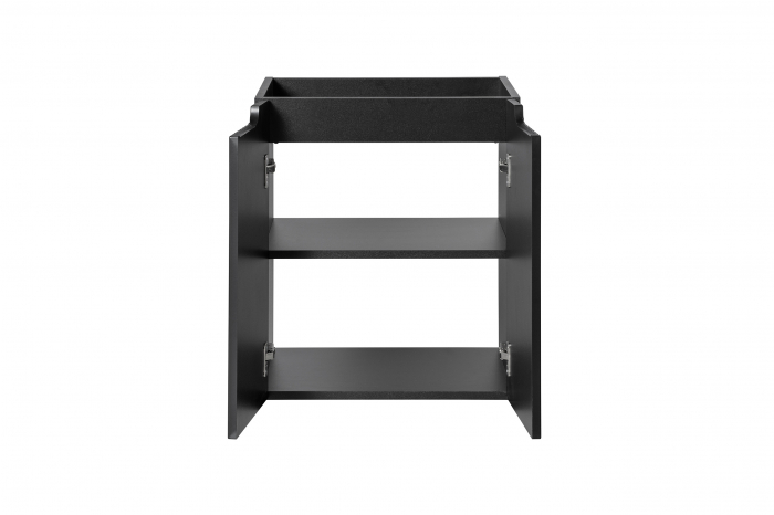 Dulap baie 57 x 50 x 39 cm, 2 usi, Nova Black, D2 82-50-2D, Comad [4]