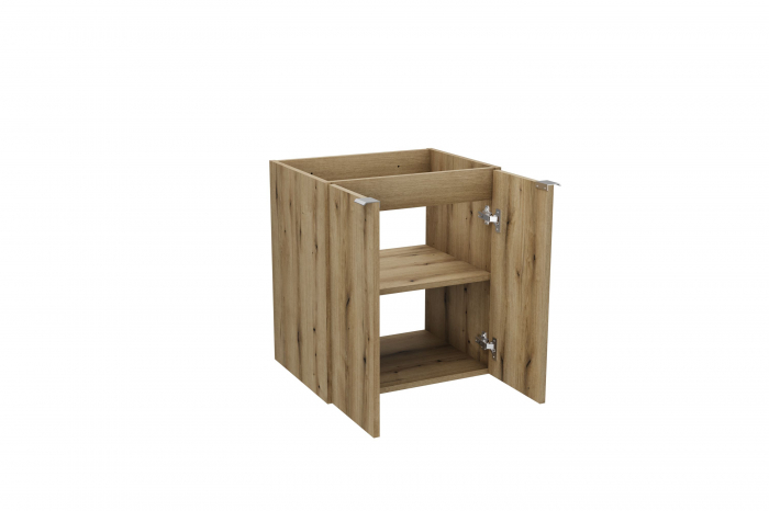 Dulap baie 57 x 50 x 39 cm stejar 2 usi Nova Comad [4]