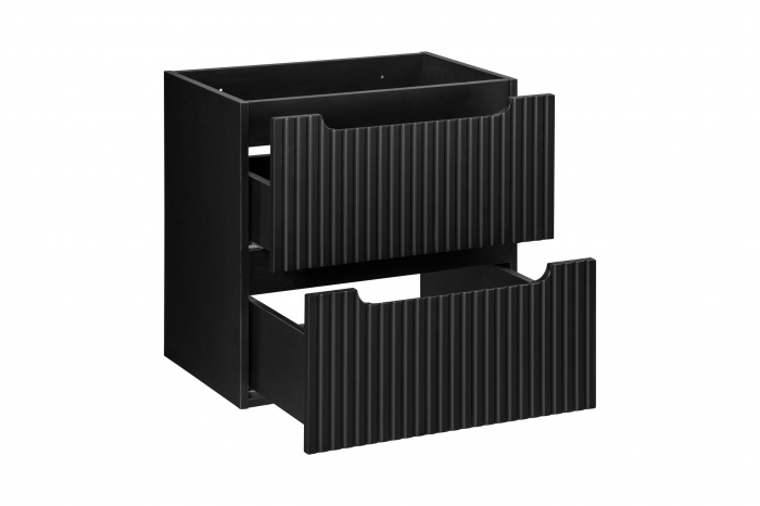 Dulap baie 60 cm, Nova Black, 2 sertare, 57 x 60 x 39 cm, D2 82-60-2S [3]