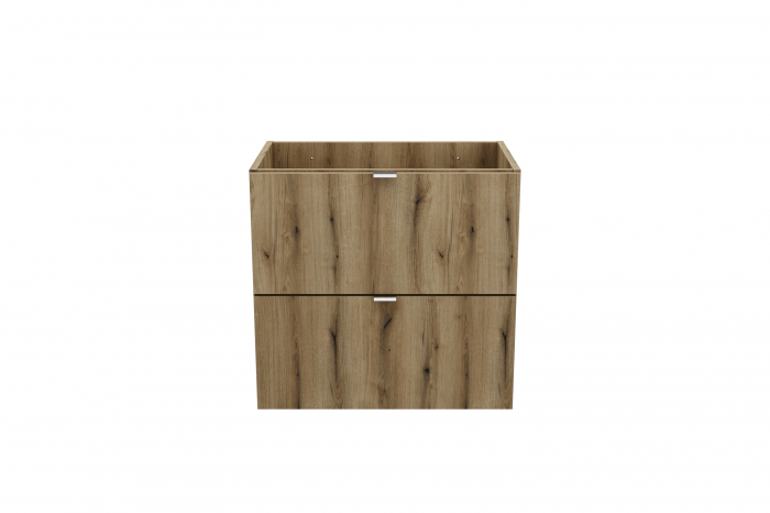 Dulap baie 57 x 60 x 39 cm stejar Nova 2 sertare A 82-60-2S COMAD [2]