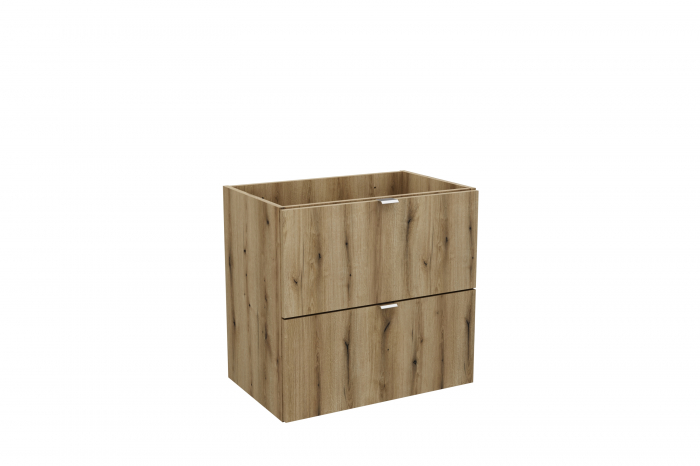 Dulap baie 57 x 60 x 39 cm stejar Nova 2 sertare A 82-60-2S COMAD [1]