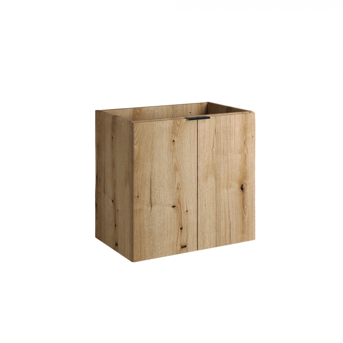 Dulap baie 57 x 60 x 39 cm stejar, 2 usi, Nova COMAD [1]