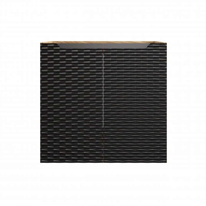 Dulap baie 57 x 60 x 46 cm Ocean Black 2 usi, 82-60-2D [2]