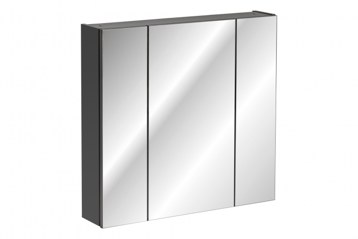Dulap cu oglinda baie 75 x 80 x 16 cm 2D Comad [1]